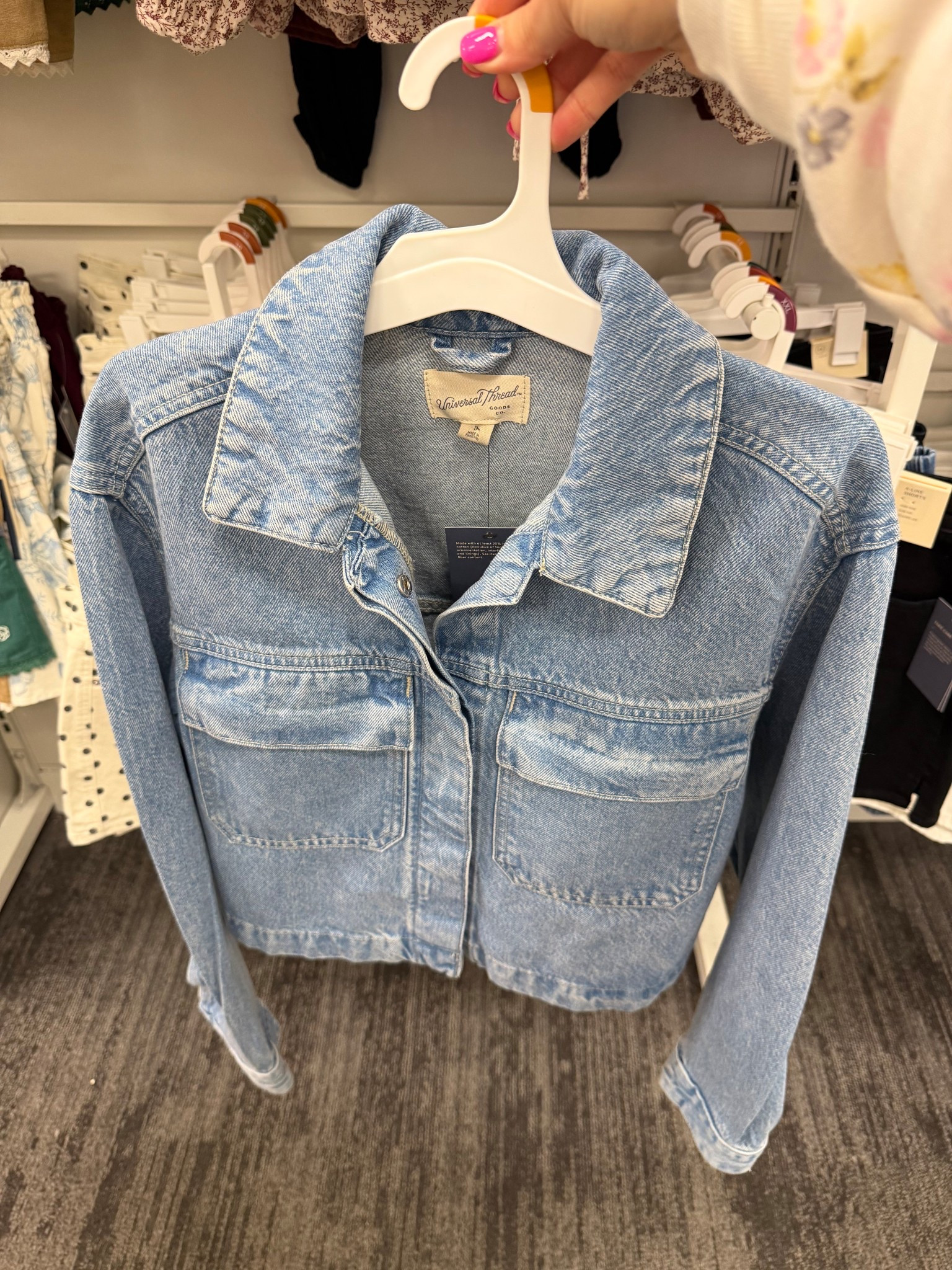 New denim jacket @Target 