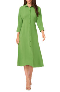 Click for more info about Halogen® Midi Shirtdress | Nordstrom