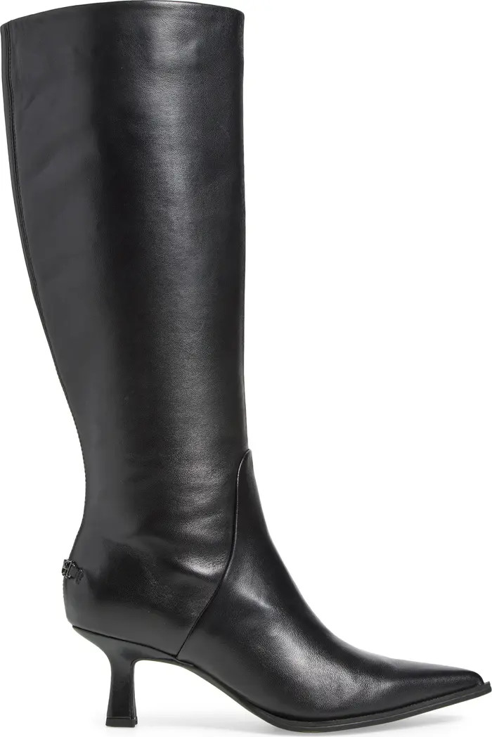 Yulia Pointy Toe Knee High Boot (Women) | Nordstrom