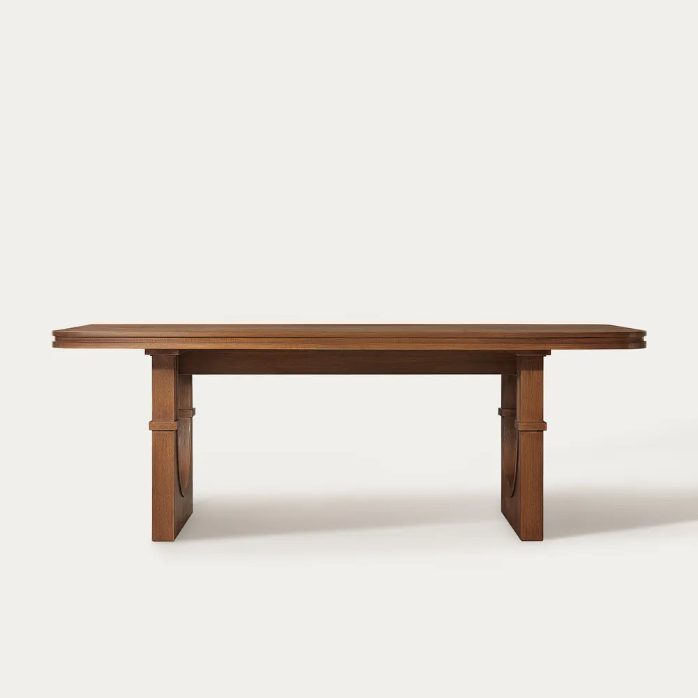 Solvind 84" Oak Dining Table | Hernest