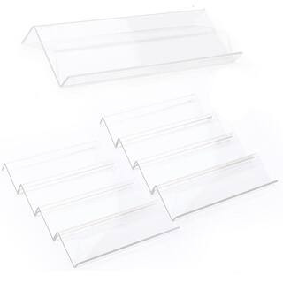 Clear Acrylic 4-Tier Expandable Spice Drawer Organizer Set with Slanted Racks for Kitchen Seasoning Storage | The Home Depot