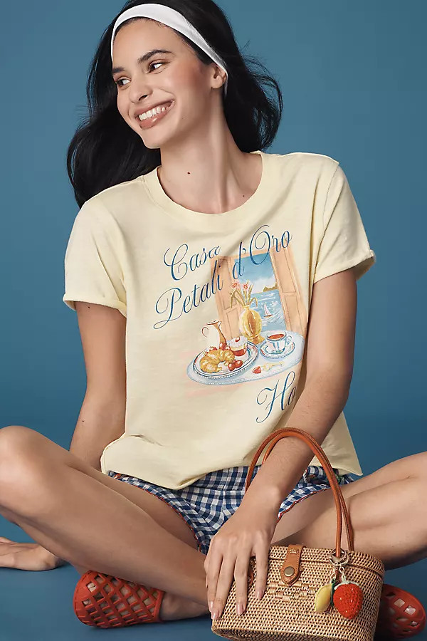 Breakfast Hotel Graphic Tee | Anthropologie (US)