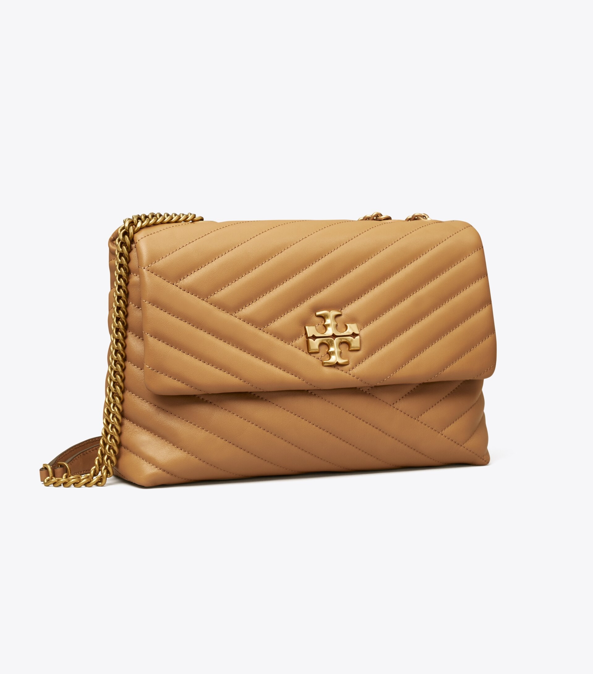 Kira Chevron Convertible Shoulder Bag | Tory Burch (US)