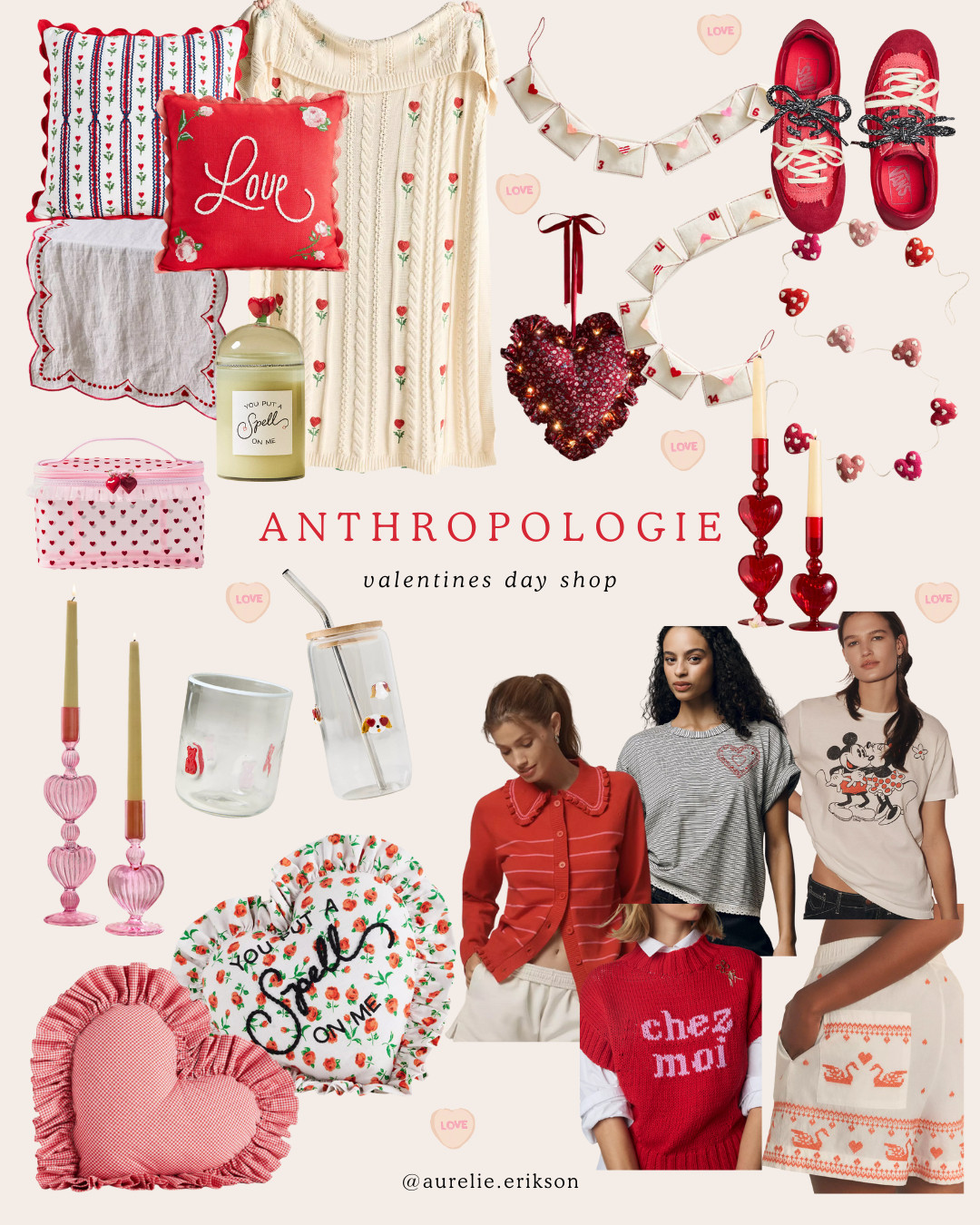 It's all about LOVE at Anthropologie! New Valentine's Collection is a charming hit! 

 #LTKSeasonal #LTKHome #LTKFindsUnder100