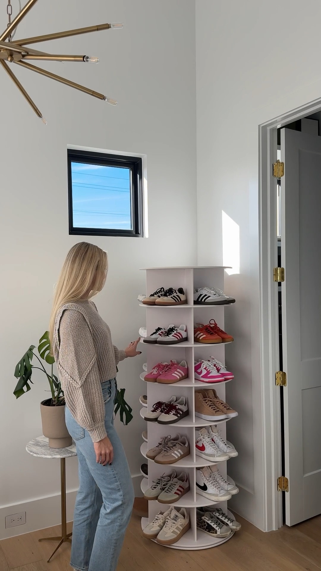 If you love shoes but your closet is out of space, this has been such an easy fix. It holds way more than I expected and keeps everything easy to grab instead of piled up.

shoe storage, shoe organizer, closet shoe storage, sneaker storage, rotating shoe rack, small closet solutions, closet organization, space saving storage, amazon home finds, organization favorites

#LTKHome #LTKSaleAlert #LTKKids