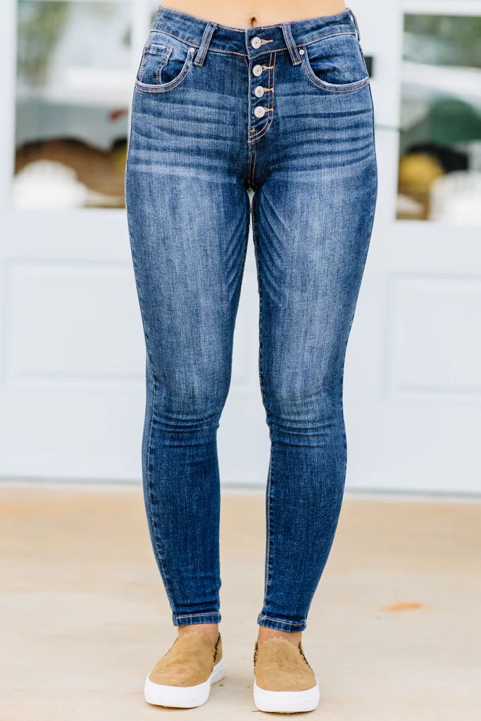 Day And Night Dark Wash Skinny Jeans | The Mint Julep Boutique