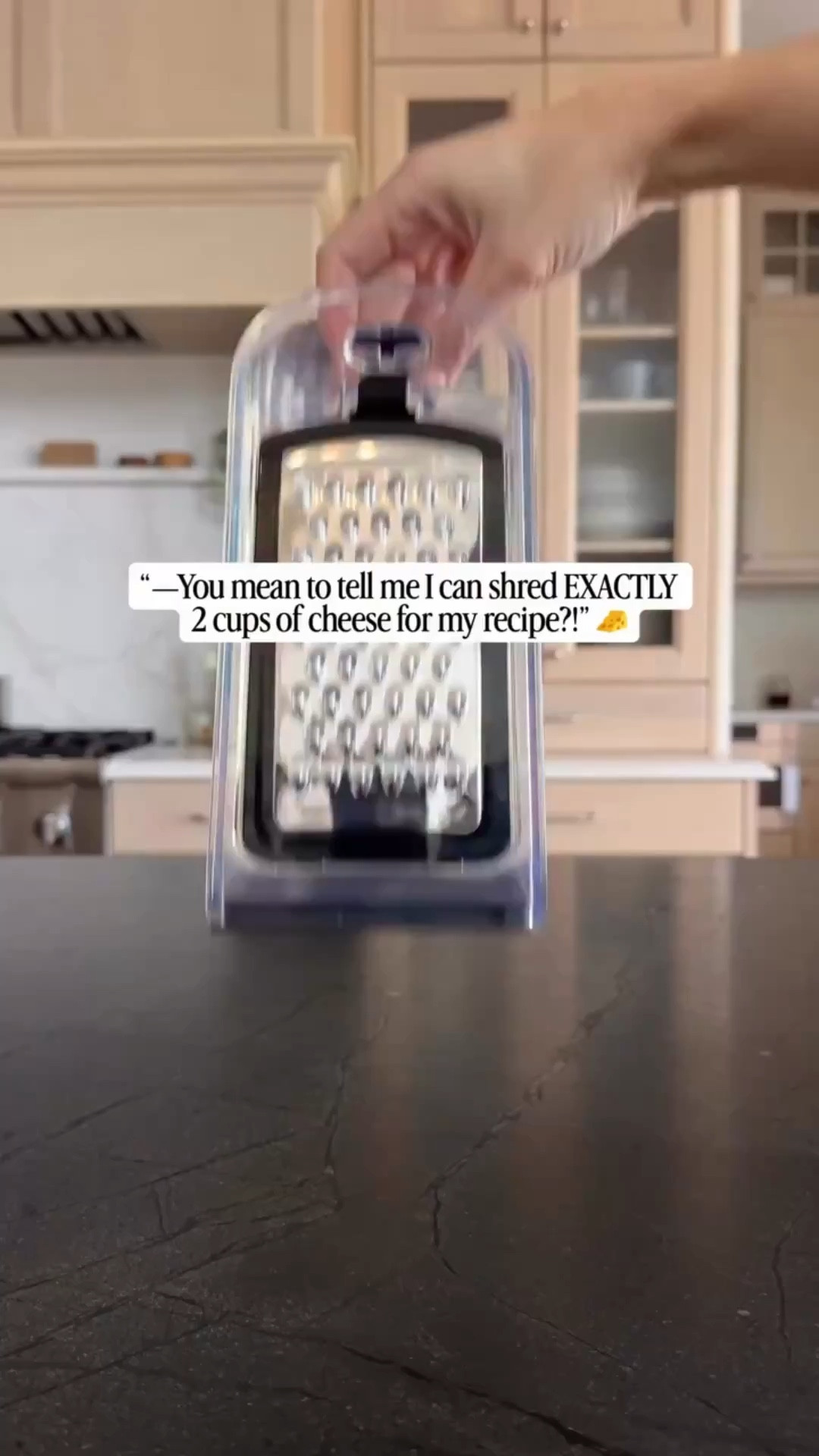 Amazon kitchen favorite flying off the shelves!!: Shred + measure in one! 🧀 Leave a comment and I’ll send you the link to the little kitchen gadget that is helping me follow the intended recipe measurements with everything from enchilada to potatoes au gratin, to lasagna!😋

ALSO Included:
Large grate attachment
Finely grate attachment
Zest attachment
Vegetable peeling utensil
Garlic mincer tool 

—You will not believe the low price, and the reviews are STELLAR! This is an incredible hard-working deal all around! 

SUPER affordable 💸, and takes up very little space. It also comes with attachments to finely shred or zest. 🍋 It’s the little things, and being able to grate the EXACT amount of cheese I need is a little luxury I’m loving in my kitchen. 

FOLLOW for more helpful finds and home design ideas! ♥️

#amazongadgets #kitchengadget #cheesegrater #kitchenhack


#liketkit 
@shop.ltk
https://liketk.it/5X2YG

#LTKmomlife #LTKHome #LTKdayinmylife