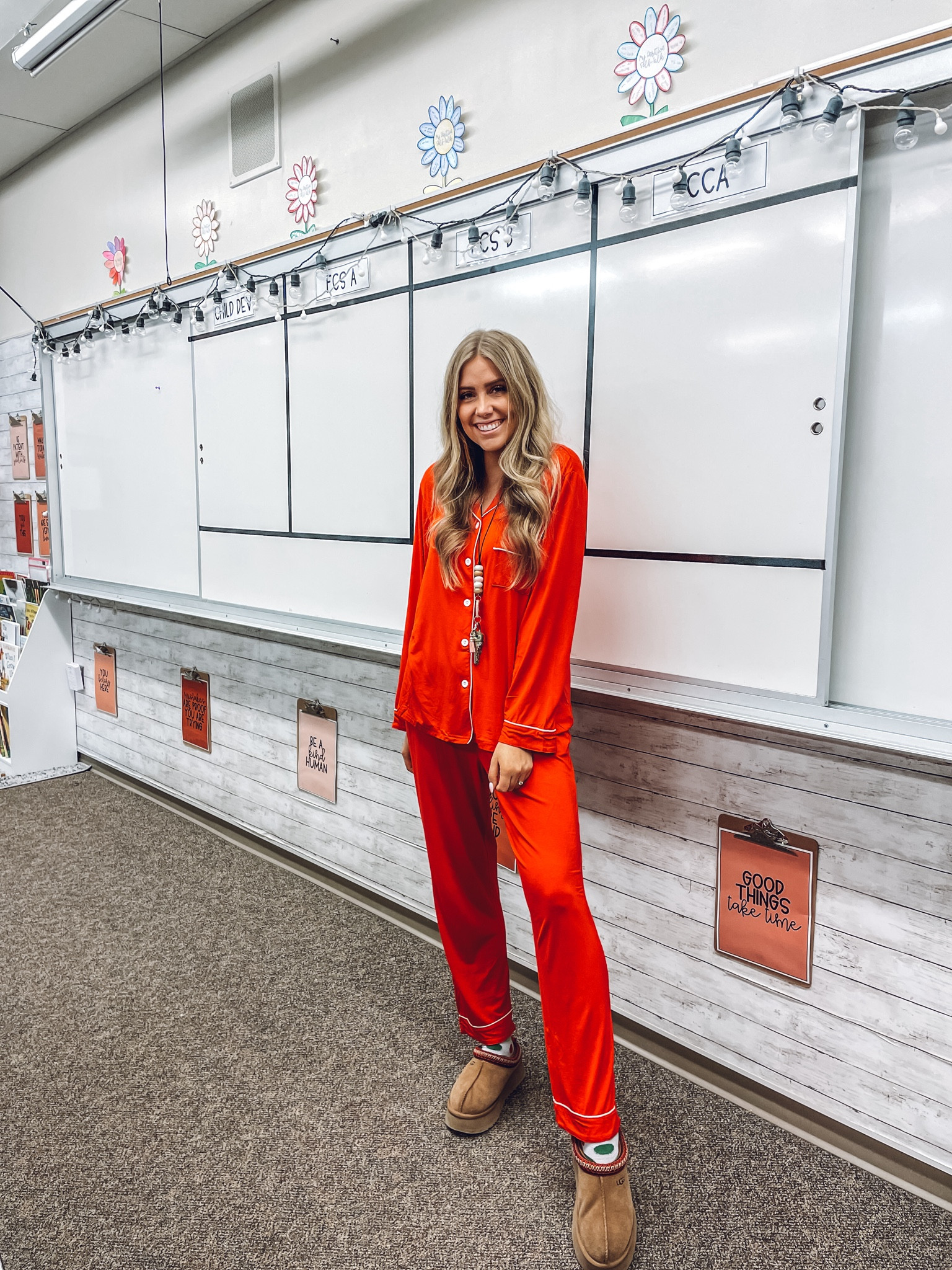 pajama day at school!! love these red pajamas for Christmas but they do come in more colors! Make sure to size UP! They run small! I sized up one to an L and I’m 5’6”!

ugg slippers: size up one

#LTKHoliday #LTKSeasonal #LTKfindsunder50