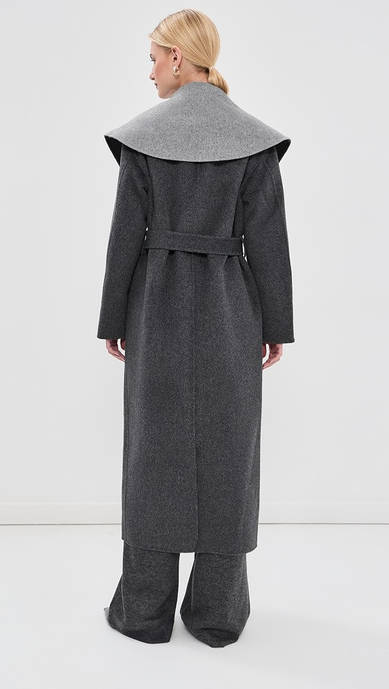 SIMKHAI Allura Reversible Belted Double-Faced Wool Coat | Shopbop | Shopbop
