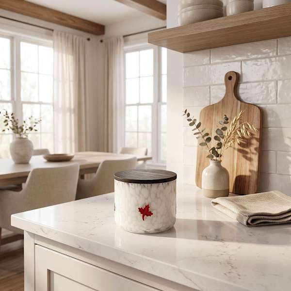 Rustling Leaves Scented Icon Jar Candle, 12oz | At Home