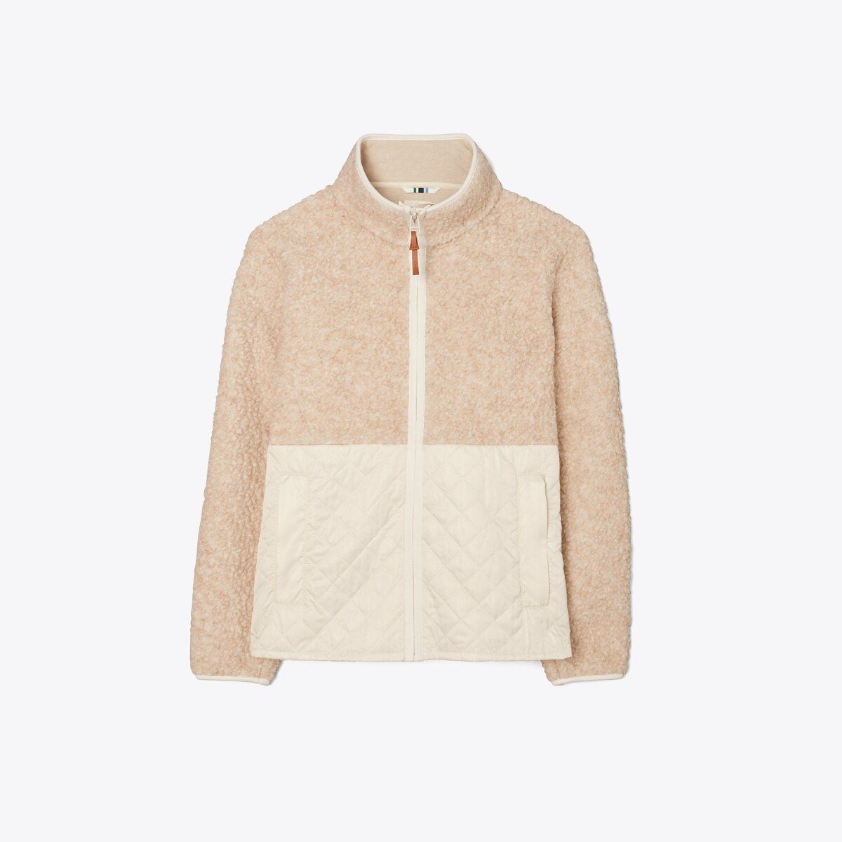 Fleece Quilted Jacket | Tory Burch (US)