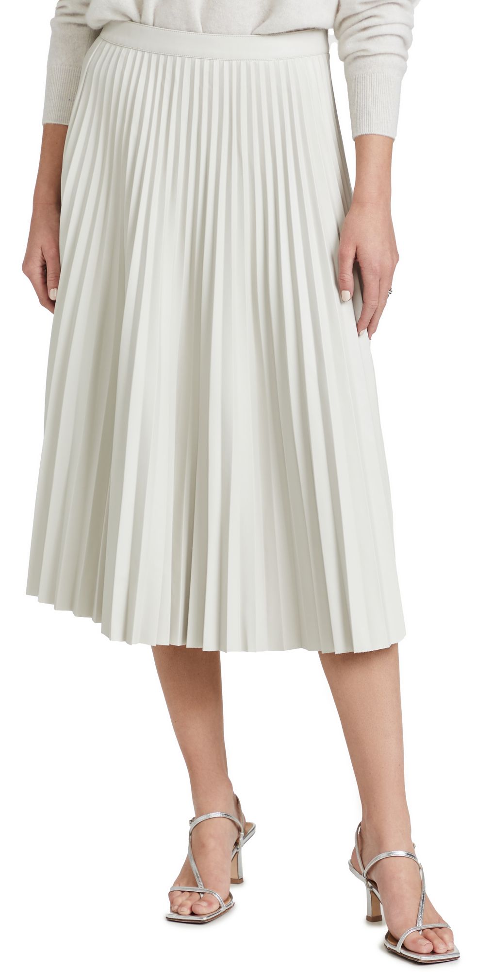 Proenza Schouler White Label Faux Leather Pleated Skirt | SHOPBOP | Shopbop
