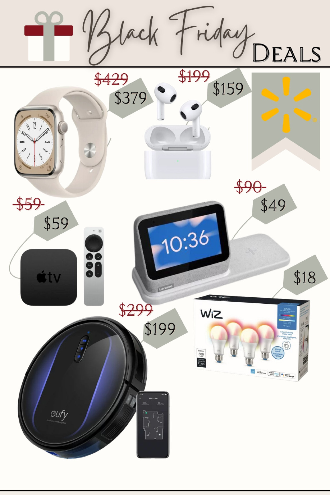 Walmart Tech Black Friday Deals! 📲💻🕹⌚️

#LTKCyberweek #LTKhome #LTKHoliday