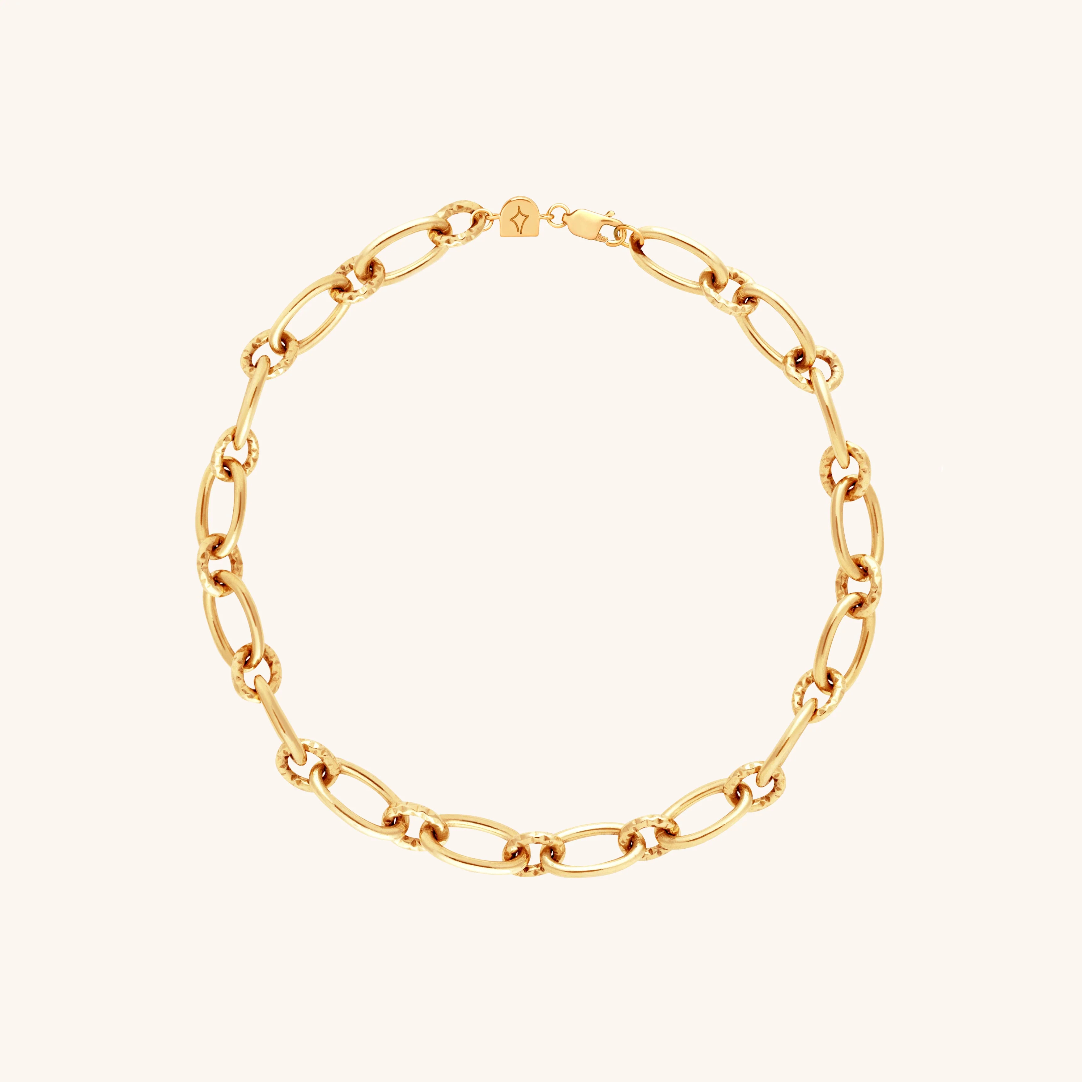 Bold Link Chain Bracelet in Gold | Astrid & Miyu UK