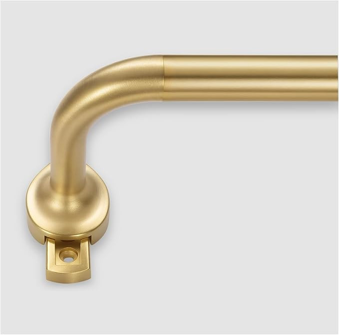 Room Darkening Rods, Single Window Rods 28-150 Inch(2.33-12.5ft) Telescoping Wrap Around Curtain ... | Amazon (US)