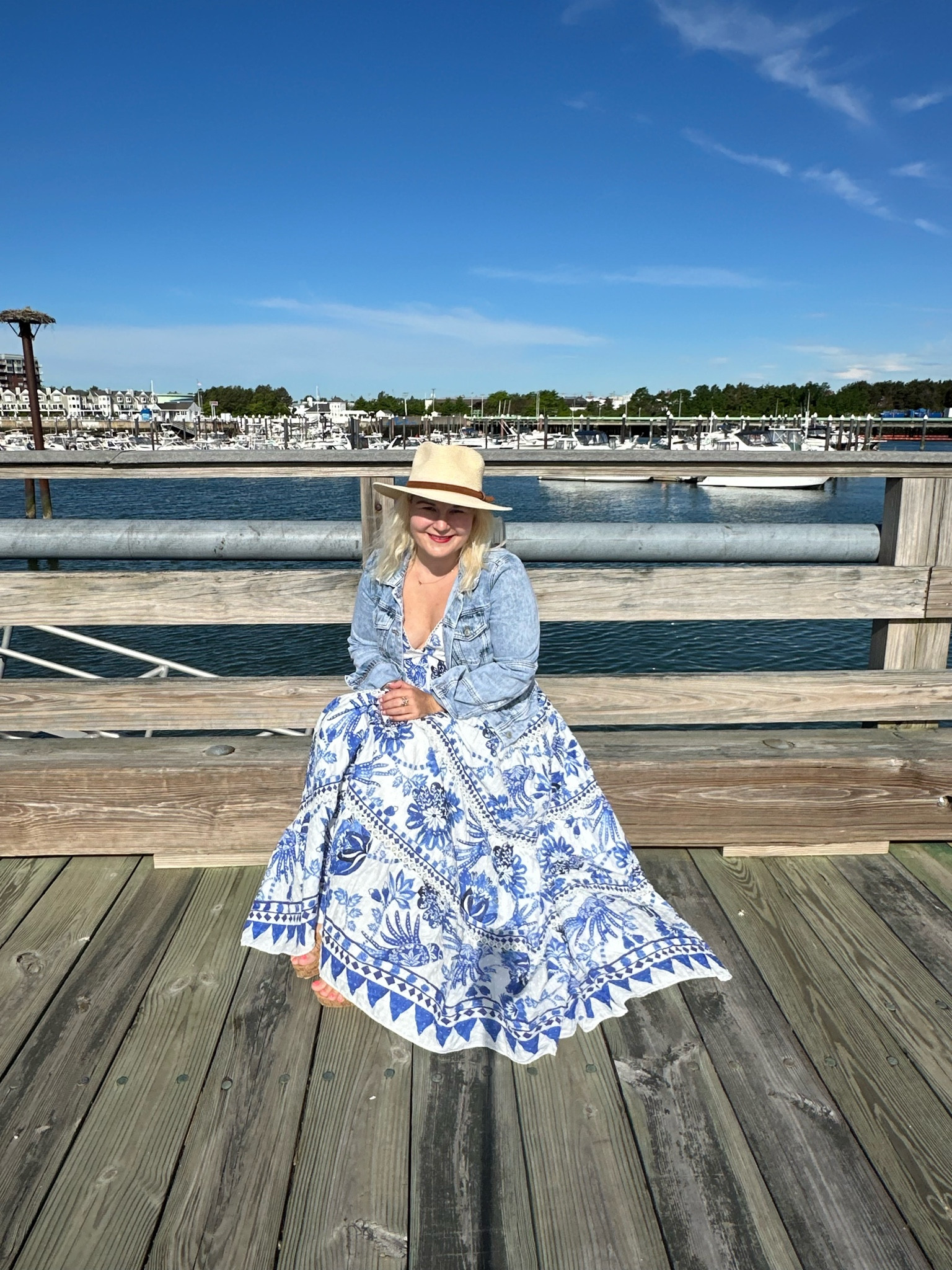 Another favorite purchase. I love this blue and White Farm Rio maxi dress. Fit is true to size wearing a medium. 

#LTKWedding #LTKParties #LTKStyleTip