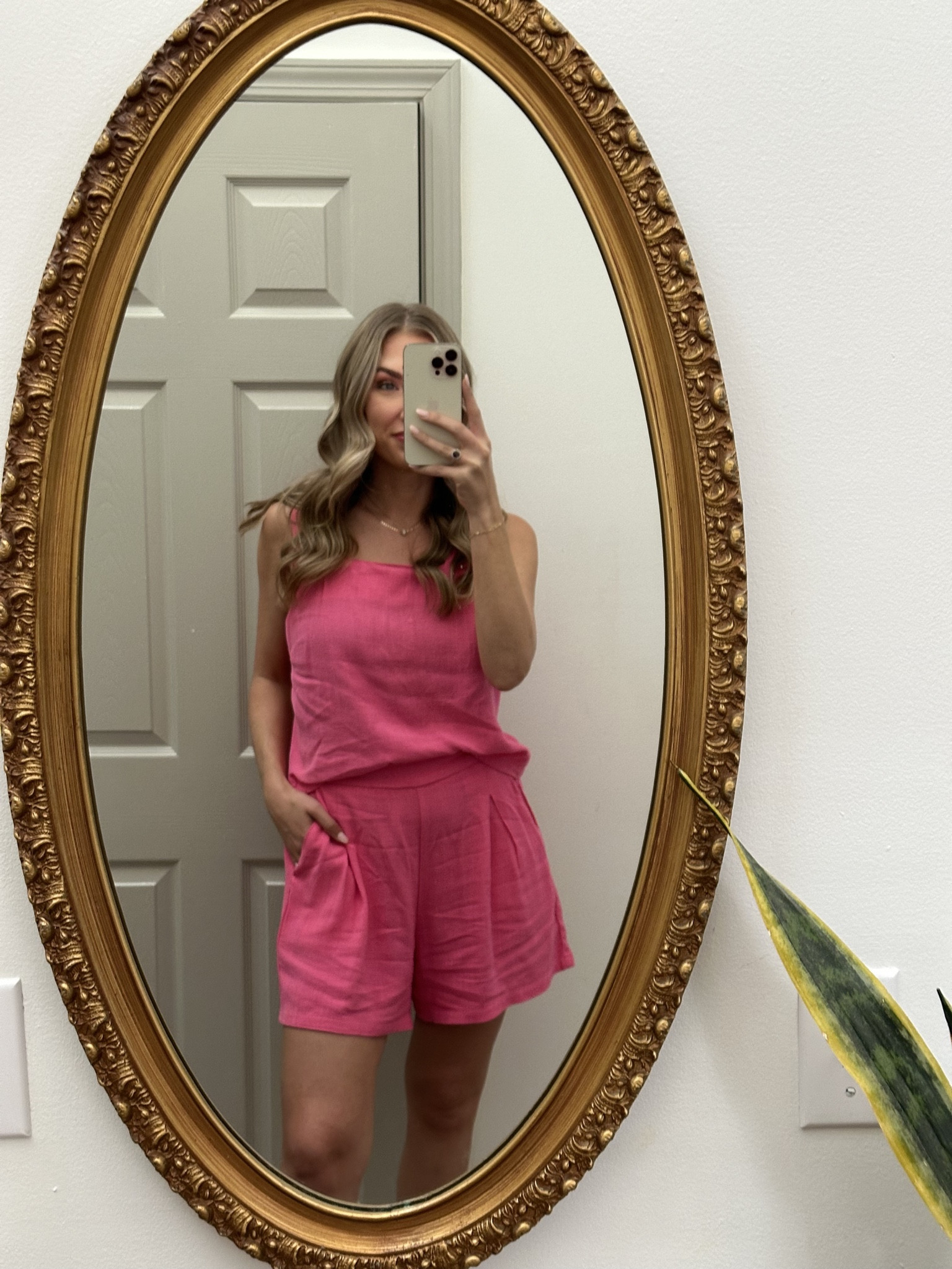 This outfit is from Amazon and comes as a set It's super affordable and I like that you can dress it up or down! I'm wearing a medium size. The shorts are long, which is great for tall girls! The blazer is also from Amazon and it's really nice quality. I'm wearing a small size! The heels are old, but I found similar ones for you! You can wear this outfit for spring, on a date night, or to work!

Spring outfit
Summer Outfit
Nashville Outfit
Amazon fashion
Date night
Workwear

#LTKfindsunder50 #LTKFestival #LTKstyletip