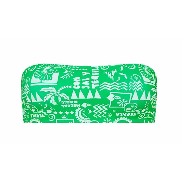 Women's Kulani Kinis Slim Bandeau Swim Bikini Top Juniors Small Sol Dia | Scheels