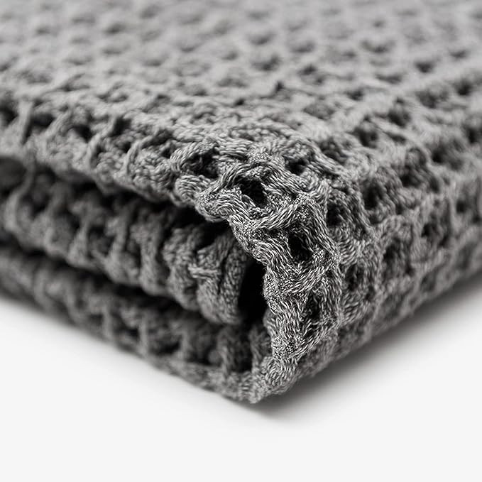 Ravel NUTRL - Silver Infused Waffle Towel US-Grown Supima Cotton, Quick Drying, Lightweight and A... | Amazon (US)