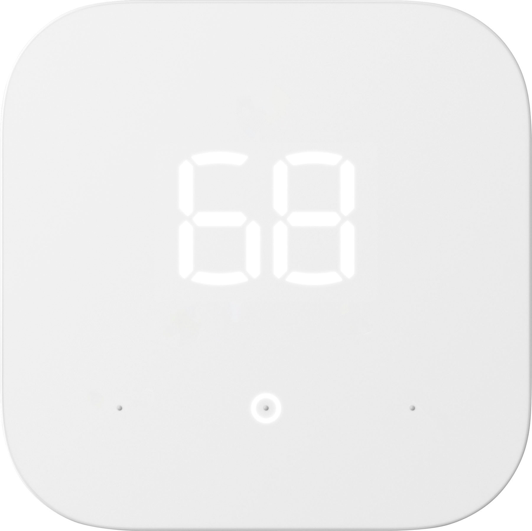 Amazon - Smart Programmable Thermostat with Alexa, C-Wire Required - White | Best Buy U.S.
