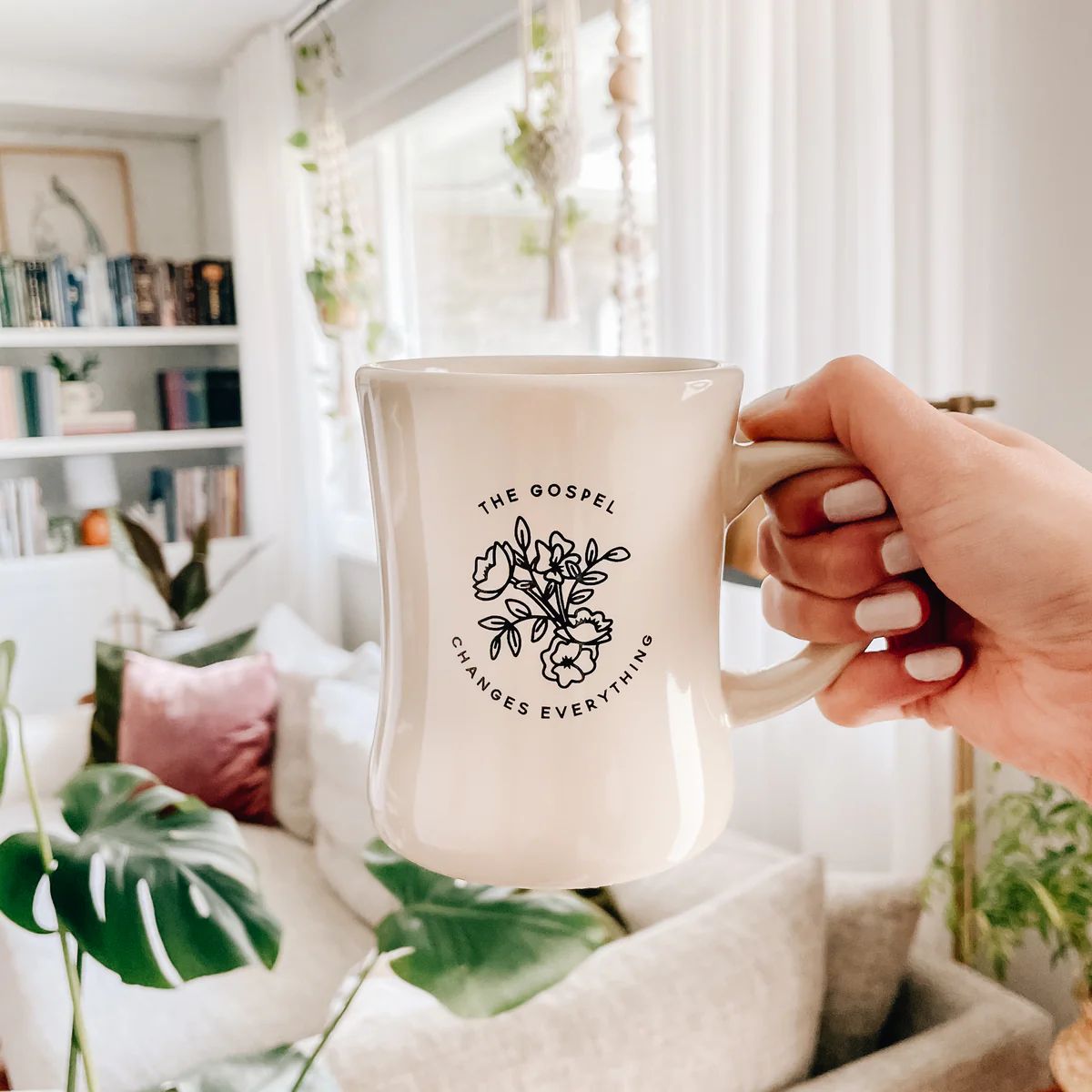 The Gospel Changes Everything Cafe Mug | The Daily Grace Co.