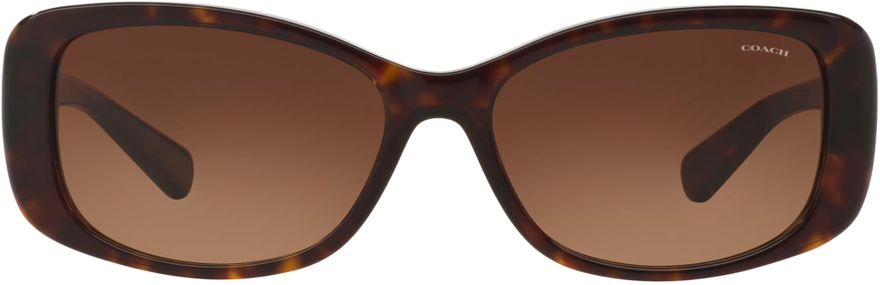 Coach Women's Hc8168 Rectangular Sunglasses | Amazon (US)