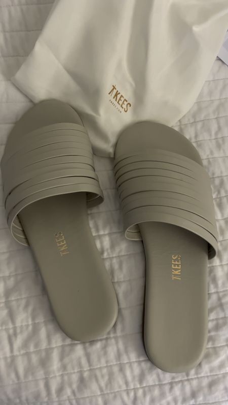 Just bought: TKEES Avery in Stone on final sale and 50% off! I live TKEES flip flops. I’m picky about how sandals make my toes/feet look and I love the shape and style of them. They have a padded sole as well so they are super comfy. Can’t wait to get this pair in my hands and on my feet! Worth every penny to me. These are slightly narrow for me but I just have to adjust the straps. This is a more accurate color than on the website. They are definitely light gray.

#LTKsalealert #LTKshoecrush #LTKfindsunder50