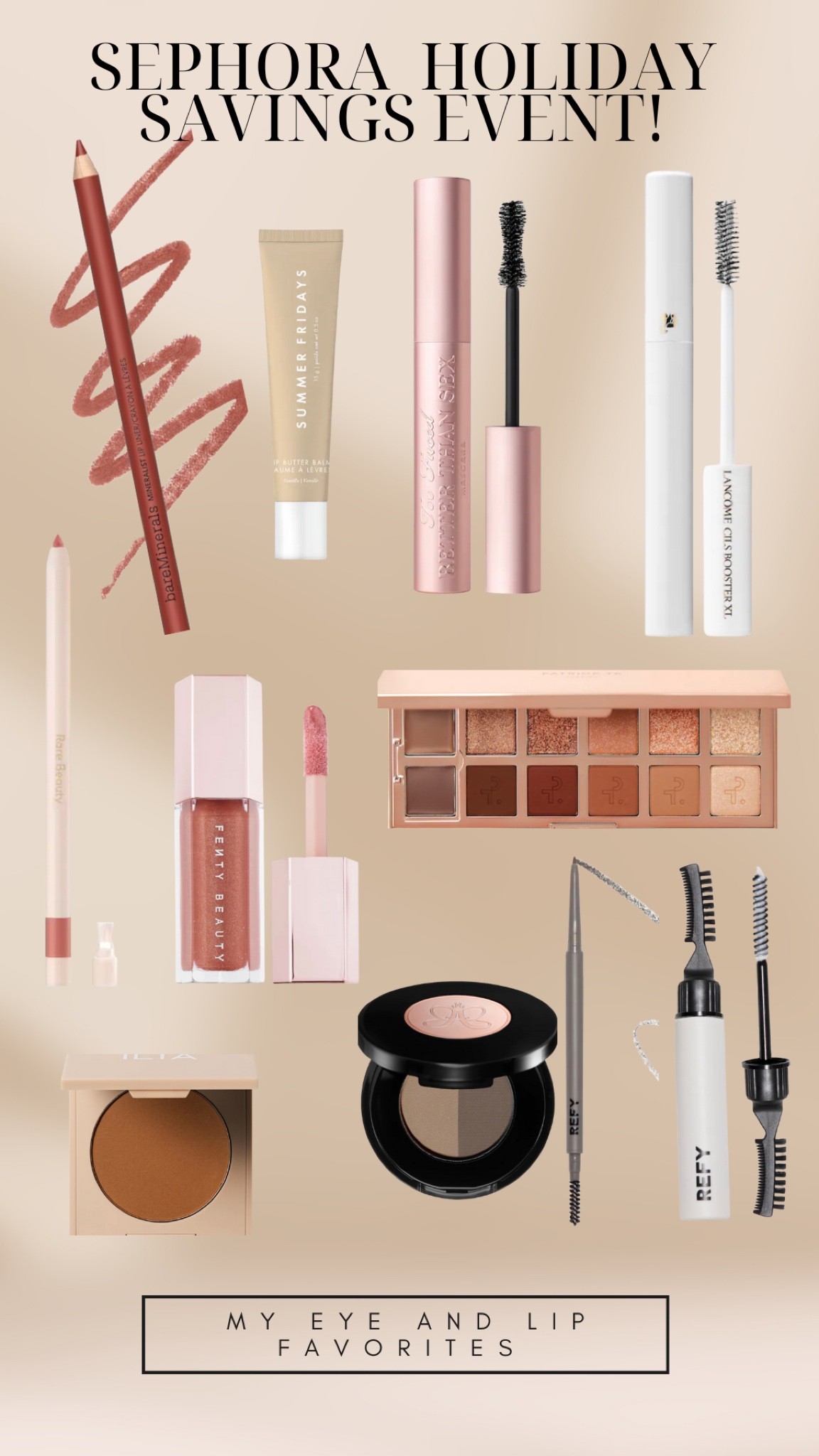 Sephora holiday savings event! 

#LTKbeauty