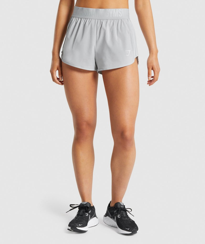 Gymshark Training Loose Fit Shorts - Light Grey | Gymshark (Global)