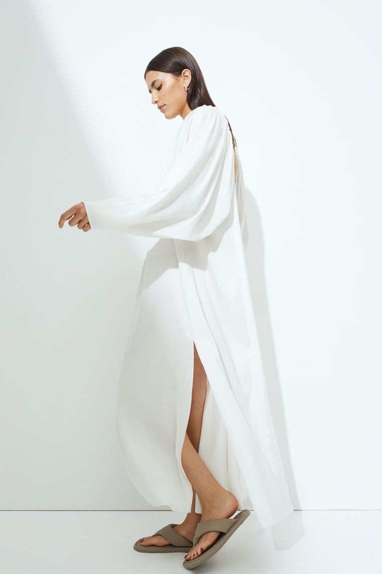 Voluminous Satin Dress | H&M (US + CA)