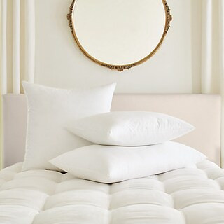 Down Alternative Pillow with Hypoallergenic Poly Fill & Cotton Percale Shell | Ballard Designs, Inc.