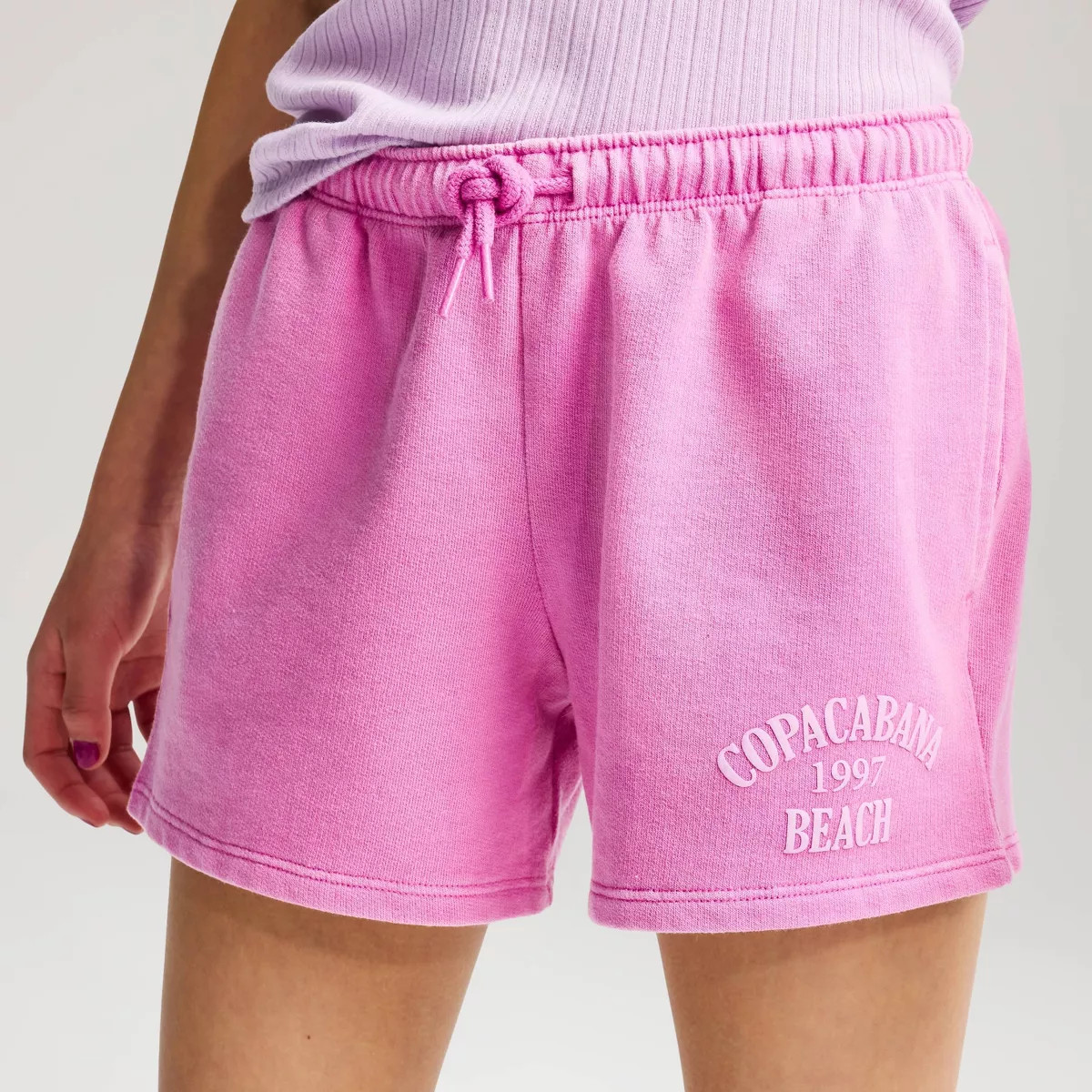 Girls' Washed French Terry Pull-On Shorts - Cat & Jack\u2122 Neon Yellow M | Target