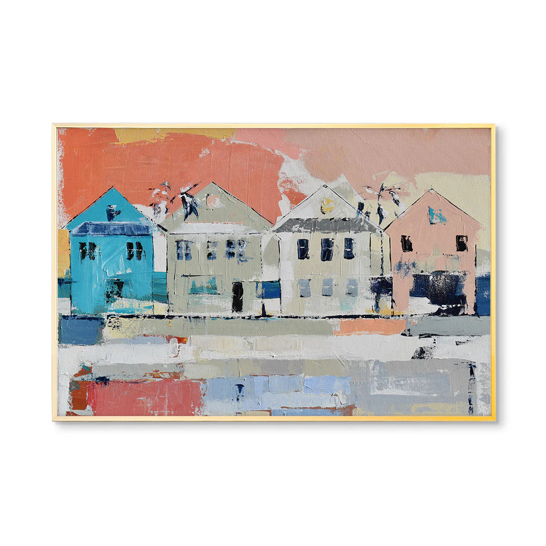 Sherbert Sunset by The Painted Katie | Urban Garden Prints