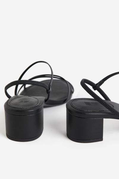 Block-heeled sandals | H&M (UK, MY, IN, SG, PH, TW, HK)