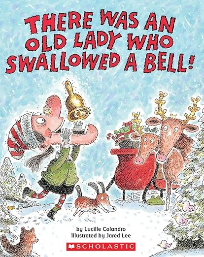 There Was an Old Lady Who Swallowed a Bell!      Paperback – Illustrated, October 1, 2008 | Amazon (US)
