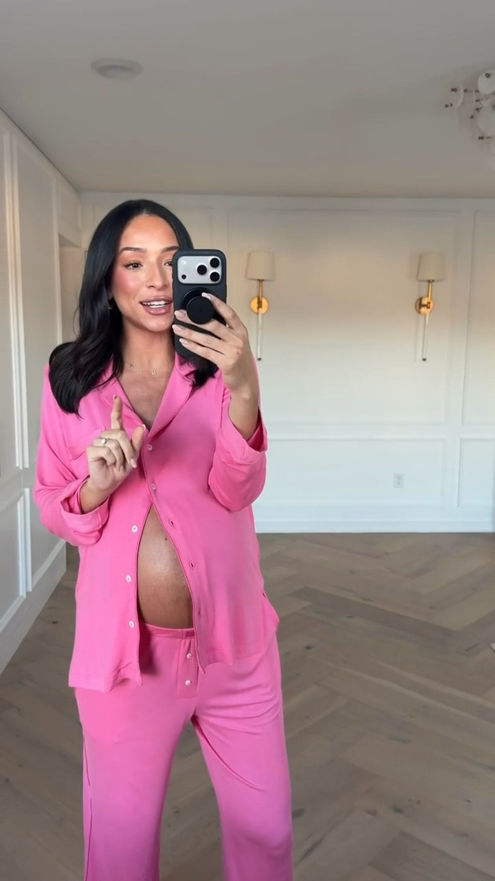 Use code NENA20 for 20% off + free shipping through 2/3! These pjs are super soft and comfy! Sized up to M for the bump 💕

Valentine’s Day outfit 
Matching pjs 
Loungewear
Victoria’s Secret pajamas  

#LTKSeasonal #LTKValentine #LTKSaleAlert