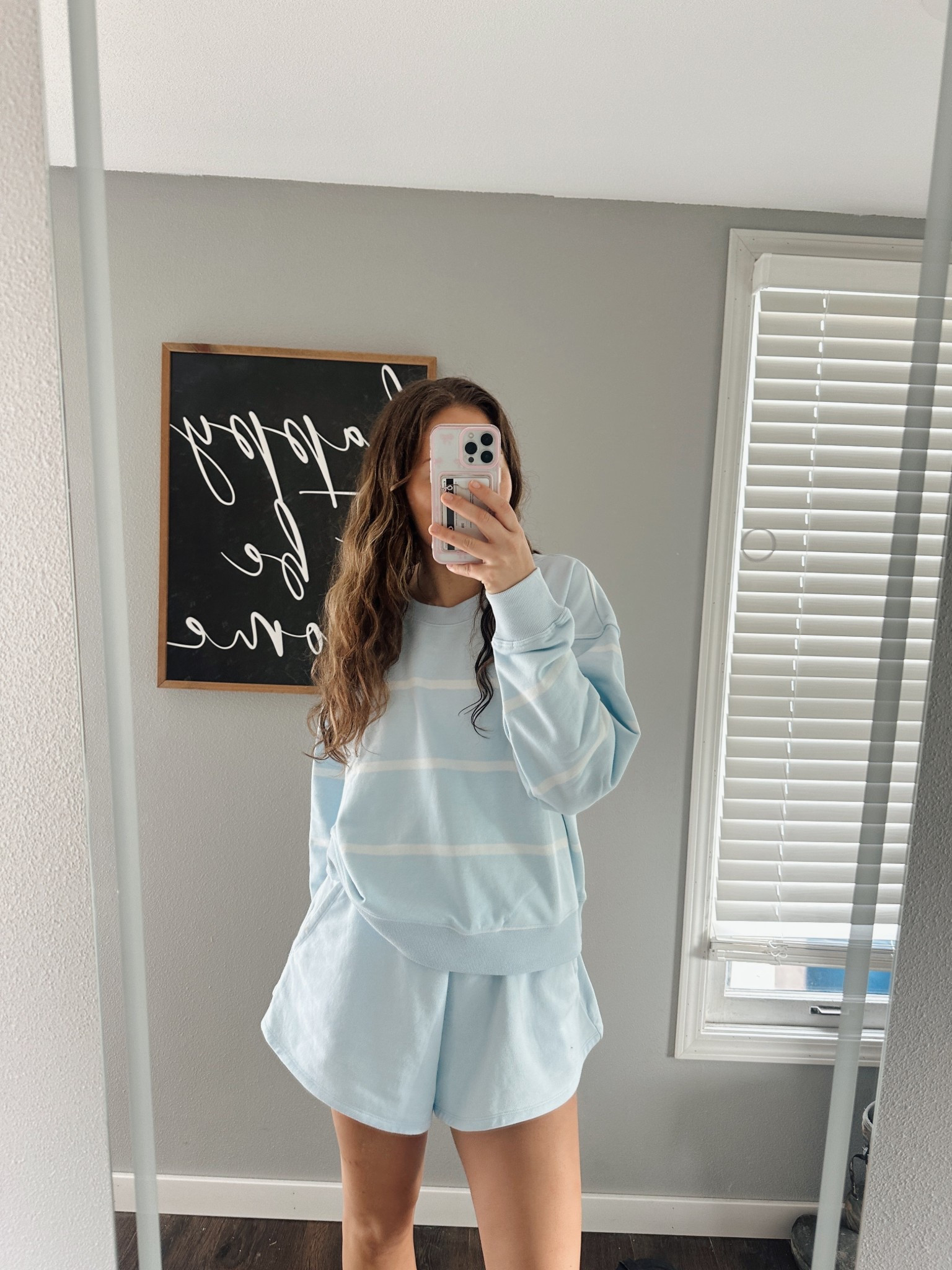 matching set // target // target finds // women’s fashion finds // blue shorts // blue sweatshirt // stripes // comfy finds 

#LTKSummerEdit #LTKFindsUnder50 #LTKStyleTip