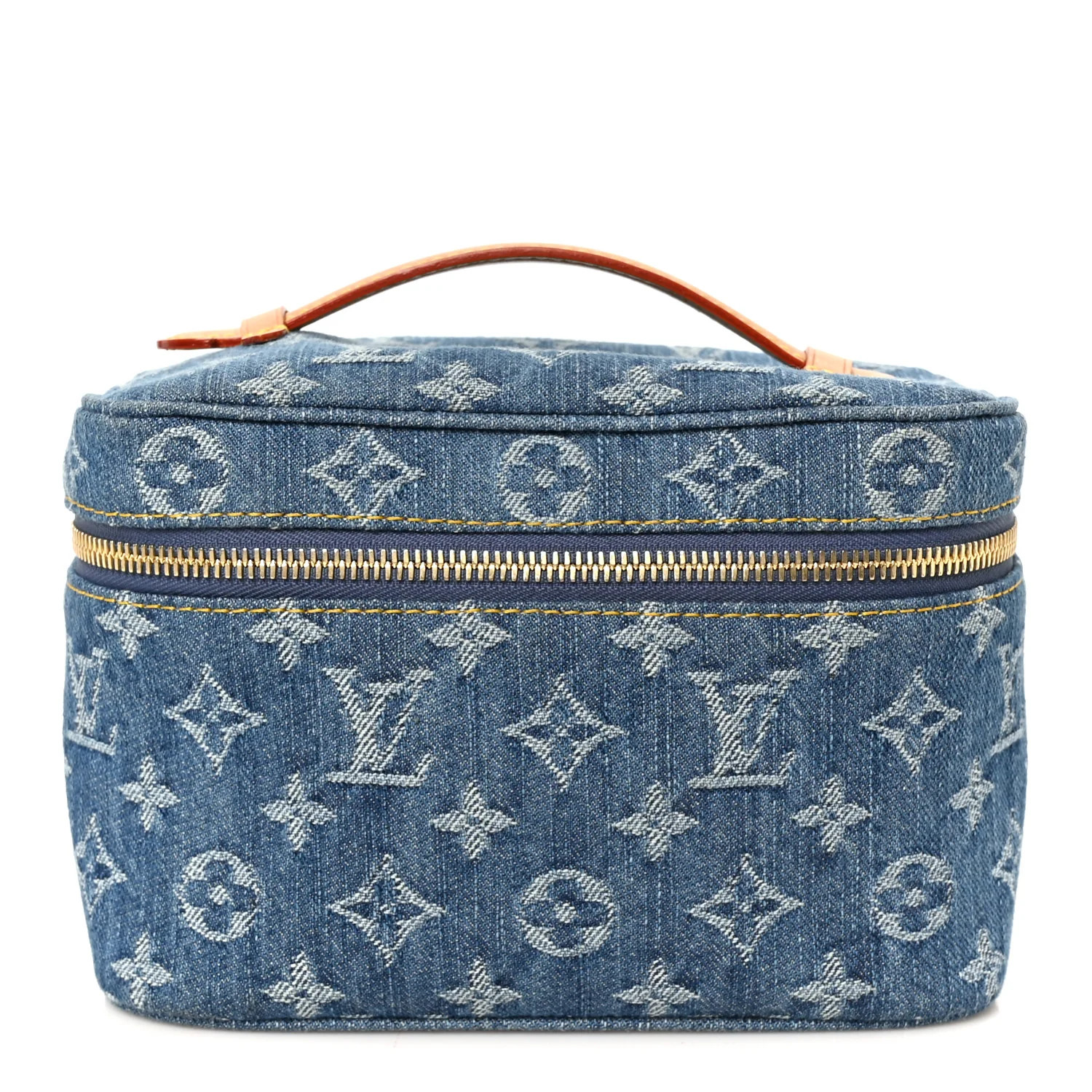 Louis Vuitton Monogram Denim Nice Mini Blue | FASHIONPHILE (US)