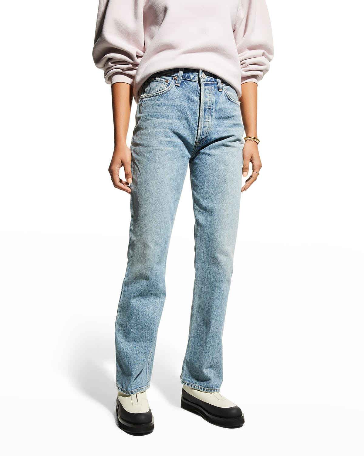 Relaxed Boot-Cut Jeans | Neiman Marcus