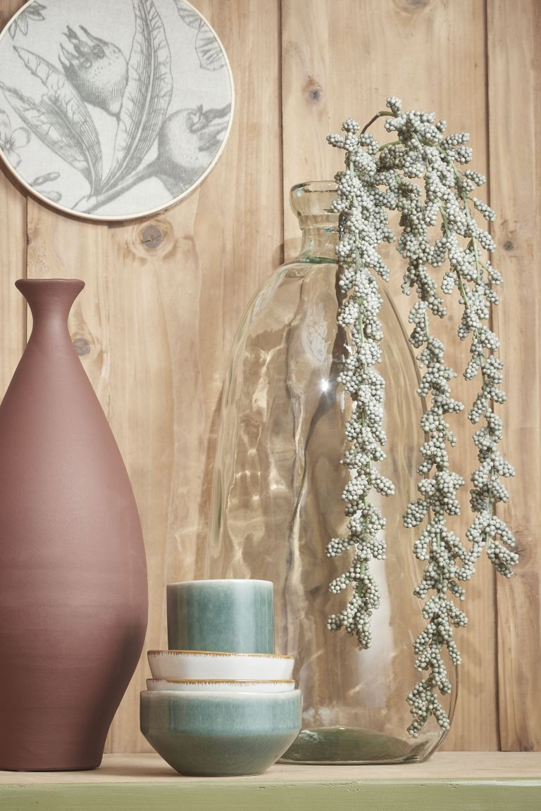 Jarrón Botella De Vidrio Reciclado | H&M (FR, IT, ES, PT, BE)