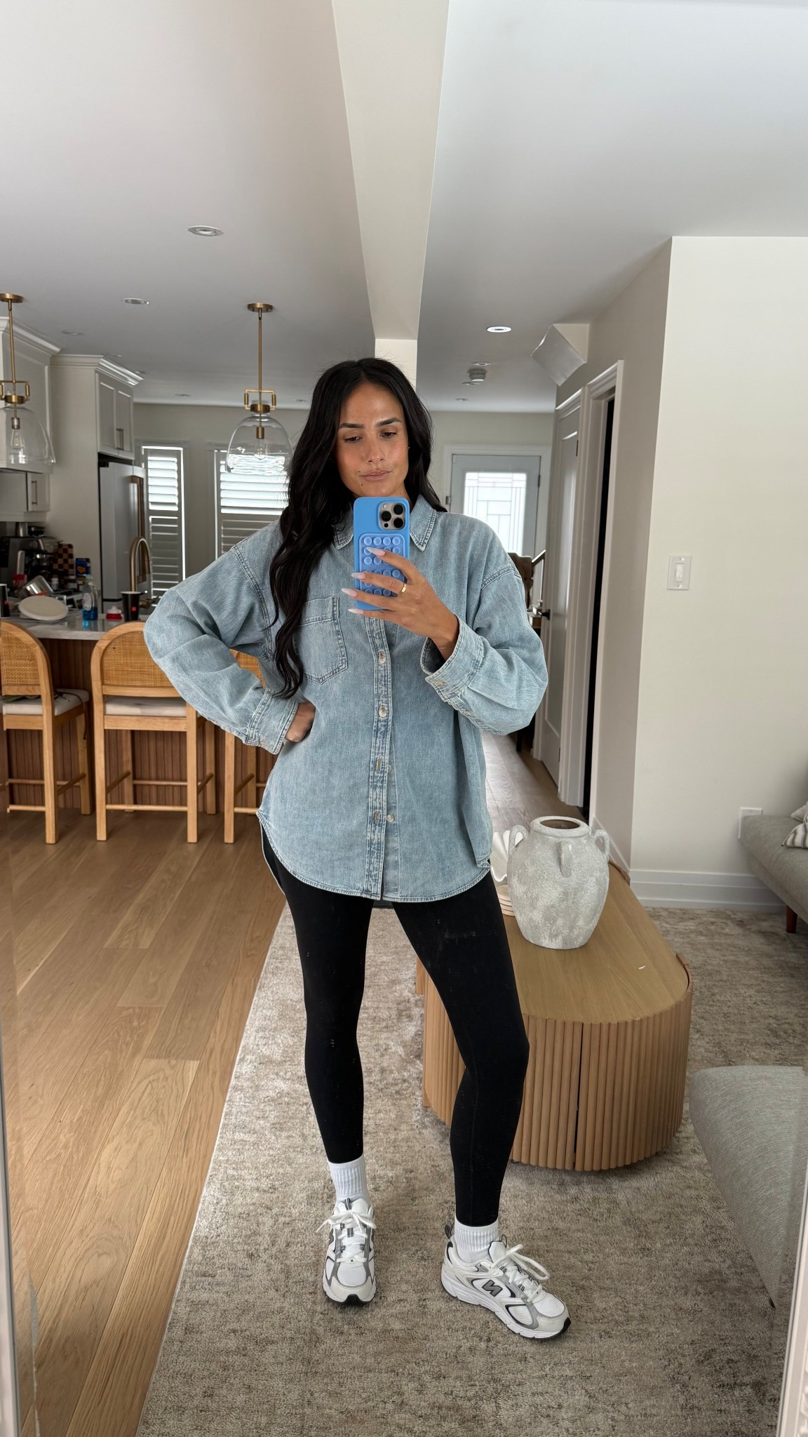 A medium in the top. 

#LTKsummer #LTKjeans #LTKcanada