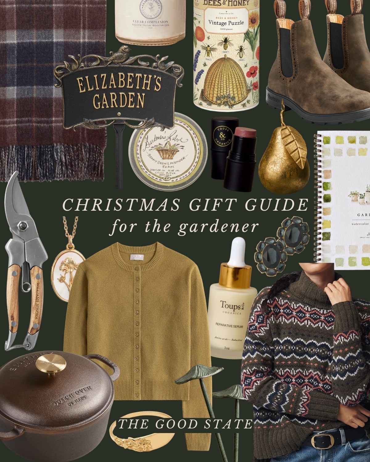 This collection is for the thoughtful gift givers. For those who deeply desire to give gifts that are meaningful and full of heart. These gift guides were intentionally curated for those who make life beautiful—for the hostesses, gardeners, bakers, homebodies, travelers, and for those who find joy in the everyday. The ones who stop and smell the roses. This is for the girlies who savor slow mornings at home wrapped in their favorite plaid throw blanket and wearing their go-to fuzzy socks. The aroma of coffee from the French Press filling every corner of their home and golden morning light peeking through the windows. For the farmers market ladies with sleepy eyes, their trusty barn coat and arms full of seasonal produce, flowers and a buttery croissant. For the ones who take their treasures from the market and gather friends for an impromptu picnic. These gift ideas are for the hosts who live for the reward of a home that is full and crowded table. For the gardeners and florists. The ones who appreciate little luxuries like the flickering flame of a holiday candle, a peaceful skincare routine and cozy cashmere beanie on a chilly winter day. For the homesteader who has piles of quilts in her wardrobe and always has a loaf of freshly baked sourdough bread on her counter. This is for the ones traveling miles to be with loved ones this season and for the ones cultivating their own traditions at home this year. These are more than gifts—they’re tangible ways to tell love ones, “I see you and I love you”. “I see the desires of your heart and the season of life you’re in and I celebrate you”. 

#nichegifts #giftideas #giftsforher #giftguide #uniquegifts #uniquegiftideas #farmersmarket #marthastewart #gardeninglove #slowliving #slowmorning #ltkgiftguide #ralphlaurenchristmas #ralphlauren 

#LTKSaleAlert #LTKHoliday #LTKGiftGuide