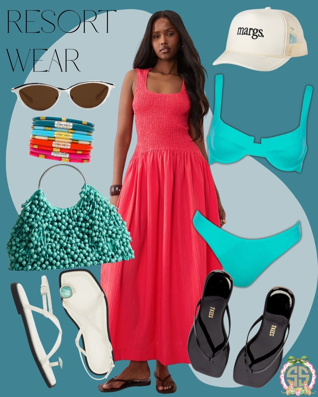 ☀️ Resort wear, but make it colorful. 🌴💗🩵

This coral maxi + turquoise accessories combo is giving poolside lunches, beach walks, and sunset margaritas. The bright pops of color paired with easy sandals and a statement bag make this the perfect vacation outfit formula. ✨

Shop the entire look—including the dress, swimwear, accessories, and sandals—through my LTK! 🛍️

#LTKStyleTip #LTKTravel #ResortWear #VacationStyle #BeachVacation #SummerStyle #ColorfulStyle #MaxiDressLove #CoastalStyle #SouthernGirlStaples #LTKFinds #VacationOutfitInspo #ResortFashion #PoolsideStyle #TropicalStyle

💕 Save this for your next beach trip! 🌊🍹

#LTKSwim #LTKTravel #LTKSeasonal