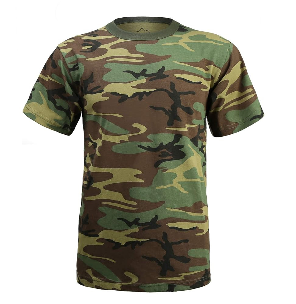 BACKBONE Mens Army Military Training Outdoor Boot Camp Running Short Sleeve Tee T-Shirt | Amazon (US)