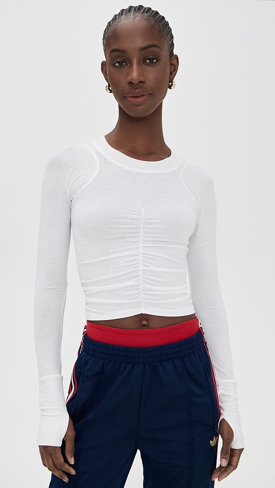Tempo Ruched Long Sleeve Tee | Shopbop