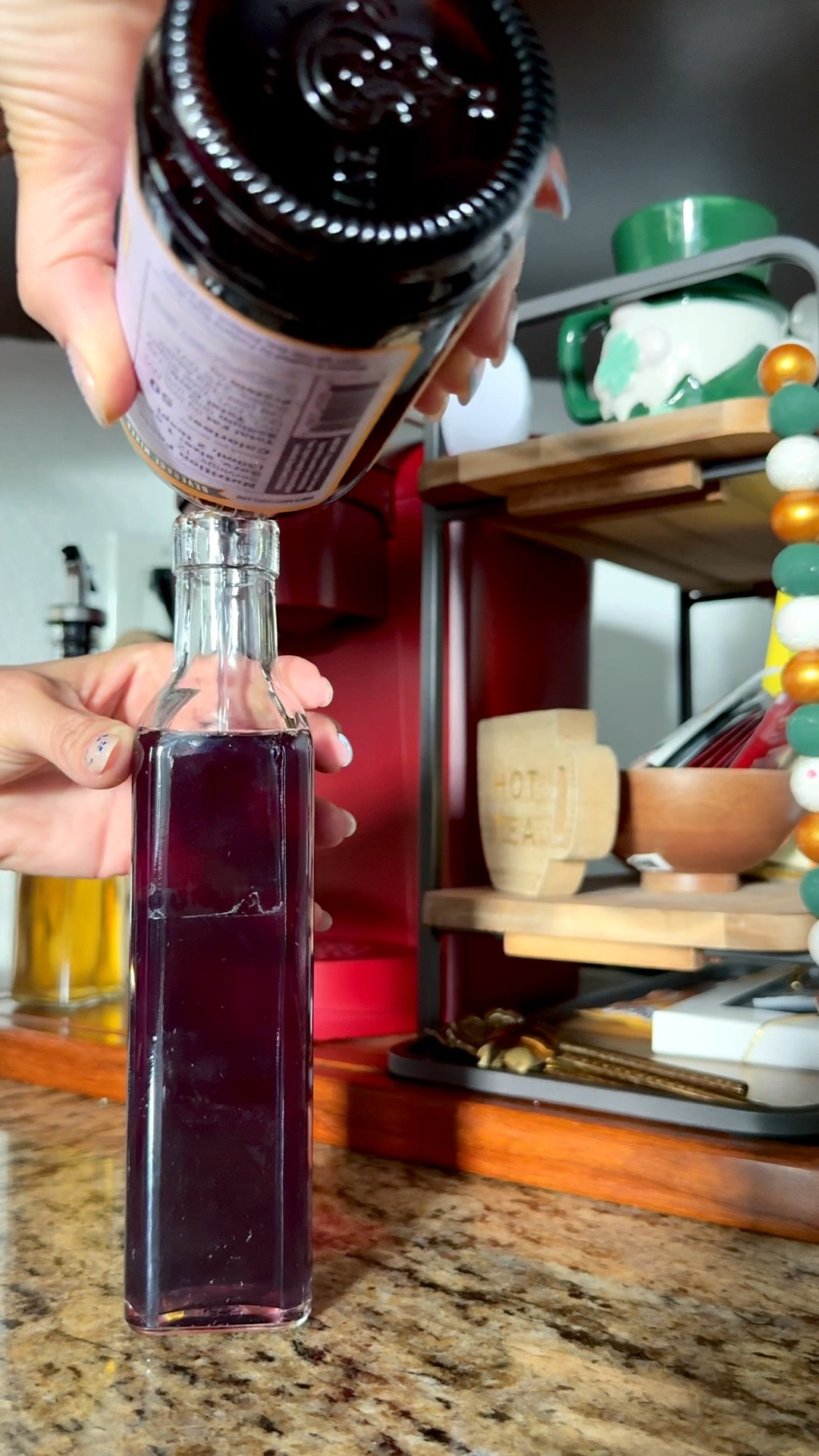 A little tea syrup restock to finish getting my tea corner ready for spring 💐 

I like to have salted caramel on hand for hot chocolate or to add to my chai tea (or the cold foam I add on if I make a latte) but I chose something seasonal as a second syrup option, too. I went with lavender bc I’m obsessed with the Starbucks matcha latte with lavender cold foam and I’m so glad it’s back! 

Can you see the mistake I made? It’s most noticeable at the end of the video 😆 

I’ve linked the decor (similar decor) and the syrups, too. Follow for more like this ✨ 

Don’t forget to save for your spring tea or coffee station inspo & find more like this in my Home & Seasonal collections 🌼 

coffee station • tea station • coffee corner • tea corner • coffee bar • tea bar • coffee cart • tea cart • seasonal coffee bar • seasonal coffee corner • seasonal coffee bar • spring coffee bar • spring tea corner • spring tea station • spring coffee station • coffee station restock • tea station restock • coffee bar restock • coffee cart restock • coffee bar refresh • coffee station refresh 

#LTKvlog #LTKHome #LTKfoodie