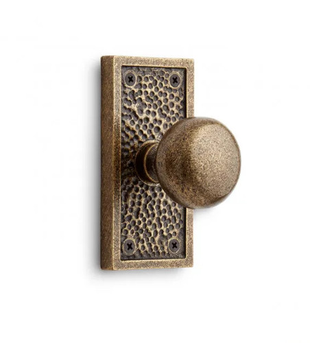 ? Signature Hardware TRAEGER BRASS DUMMY INTERIOR DOOR SET - KNOB ANTIQUE BRASS | eBay US