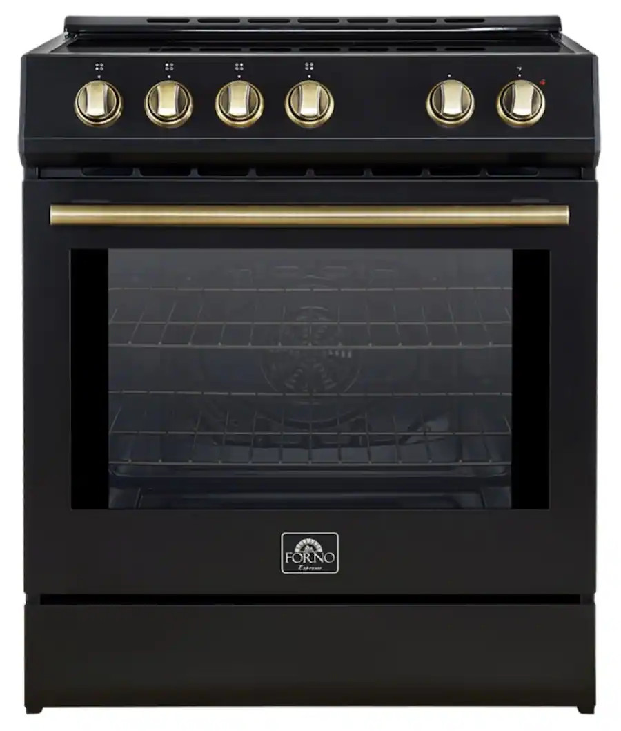 Forno Appliances - Leonardo Espresso 5 cu. ft. Slide-In Electric Induction Convection Range with ... | Best Buy U.S.