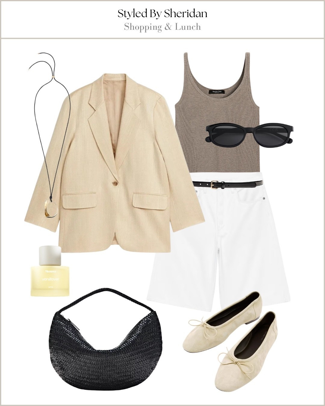 Styling shorts ➡️ smart casual look for shopping & lunch

#LTKspring #LTKsummer #LTKstyletip
