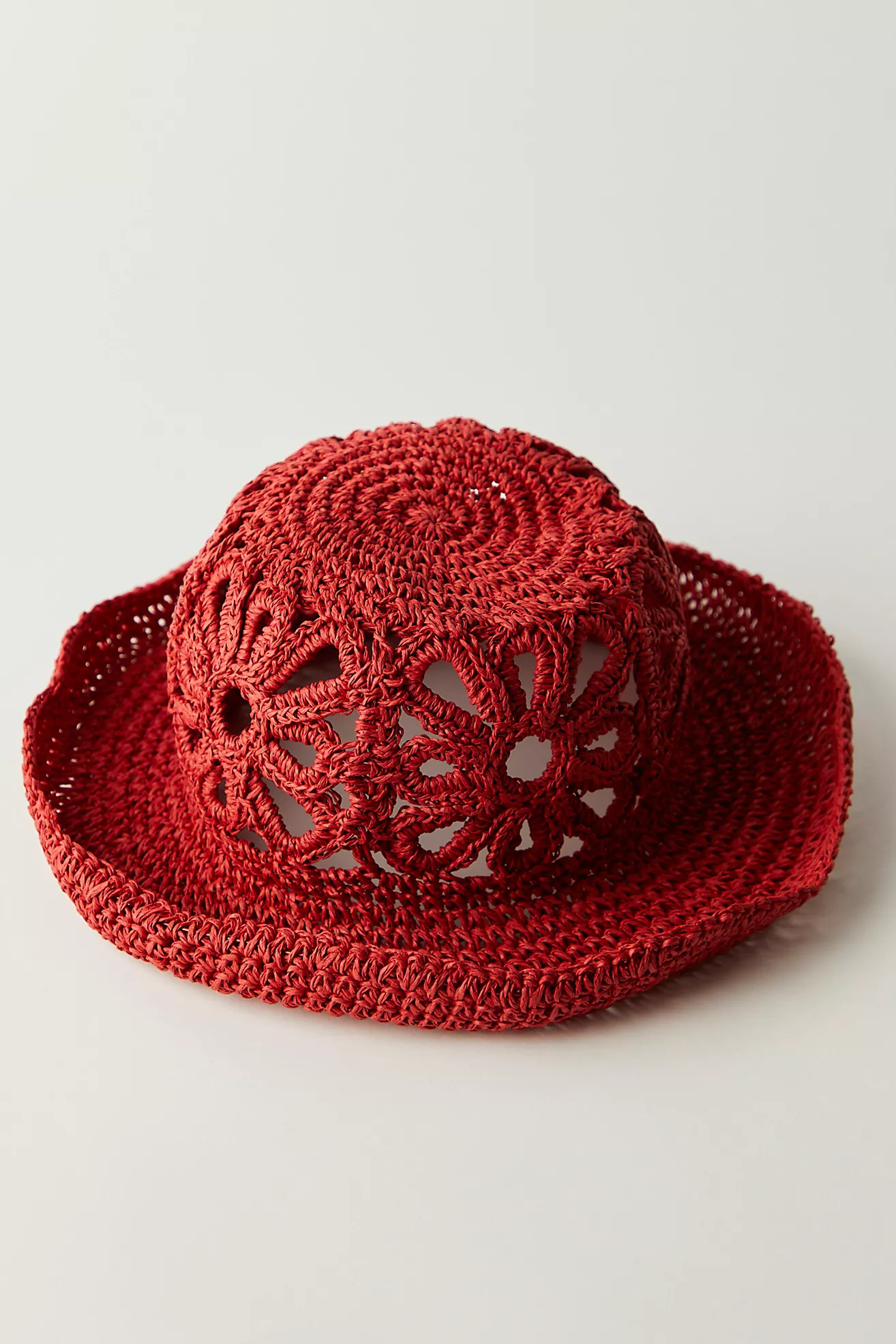 Cut-Out Daisy Straw Hat | Free People (Global - UK&FR Excluded)